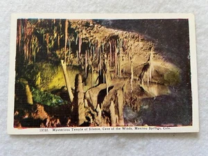 Misterioso Templo del Silencio, Cueva de los Vientos, Manitou Springs, CO. Postal - Imagen 1 de 2