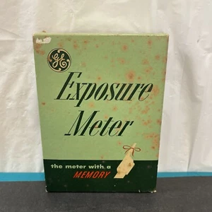 Vintage GE General Electric Exposure Meter Type PR-1 In Original Box* - Picture 1 of 9