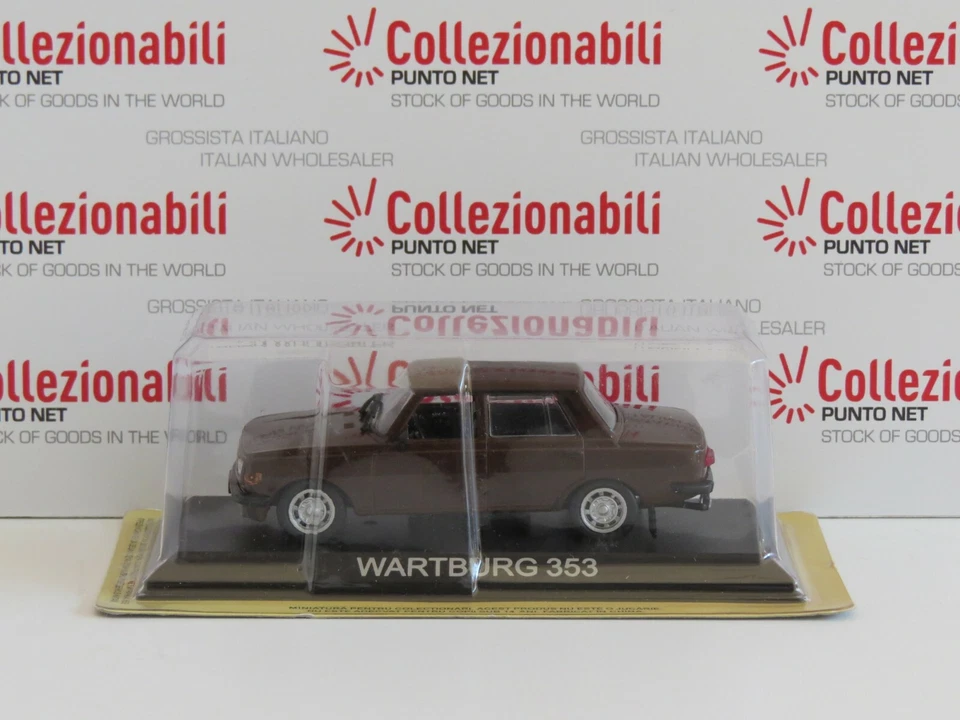 DIE-CAST CAR AUTO WARTBURG 353 - LEGENDARY CARS DE AGOSTINI 1:43 - Immagine 1 di 1