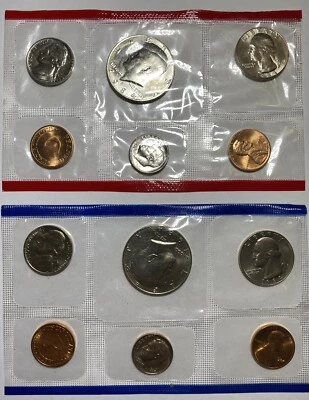 1984 P&D Uncirculated U.S. Mint Set (10 Coin Set) - no envelope - Image 1 of 4
