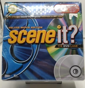 Scene It? Game DELUXE MOVIE EDITION The DVD Game 2005 in Collector's Tin SEALED - Picture 1 of 2