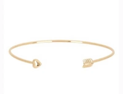 $49 Ted Baker Brazalete Abierto Flecha Cupido Tono Dorado Tb2 Foto 1 de 4