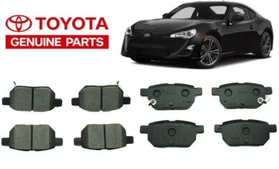 Genuine OEM Toyota Prius Scion iM tC Rear Brake Pads 04466-76012 - Image 1 of 4