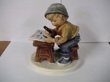 Goebel 1978 Today's Children #10 704 "Stamp Collector" perfect