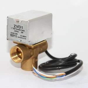 ACTUADOR DE VÁLVULA MOTORIZADO DESVIADOR PRIORITARIO 3 PUERTOS 22mm PUEDE REEMPLAZAR V4043C - Imagen 1 de 6
