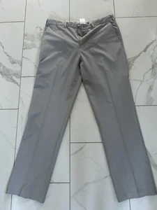 Kurze Par 4 Hose Herren 36x32 grau Chino Golf leicht Outdoor Stretch Golfen - Bild 1 von 3