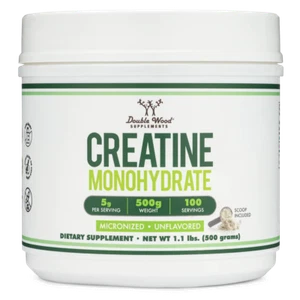 Double Wood - Creatine Monohydrate Powder - 100 x 5 gram servings - Picture 1 of 5