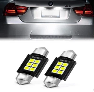 LUCI TARGA LED BMW SERIE 3 E46 E90 E91 E92 SERIE 6 E63 E64 CANBUS 6000K NO ERROR - Imagen 1 de 3