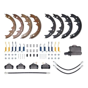 Deluxe Brake Overhaul Kit 1954 Ford Cars w/ MANUAL BRAKES Master Cylinder Shoes - Picture 1 of 18