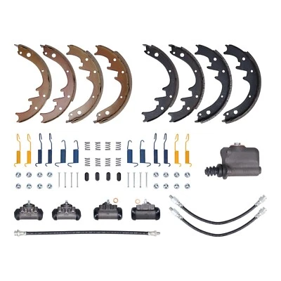 Kit de revisión de frenos de lujo 1954 autos Ford con frenos manuales zapatas de cilindro maestro Foto 1 de 4