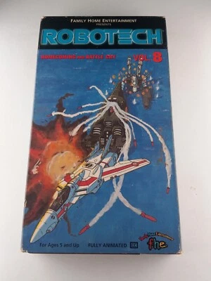Robotech: The Robotech Masters Volume 8 Homecoming & Battle Cry (VHS) TESTED - Image 1 of 3