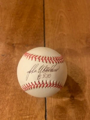 John Wetteland AUTO Official RAWLINGS Baseball signed NEW YORK YANKEES - Image 1 of 4