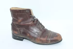 UNO STIVALE SINGOLO Ariat 52725 Heritage Paddock marrone di ricambio taglia 7,5B DESTRO - Foto 1 di 7