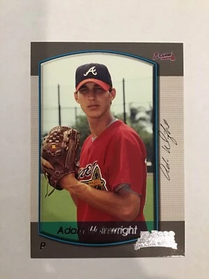 Adam Wainwright 2000 Bowman 1st RC ROOKIE #93 BRAVES CARDINALS - Image 1 of 3