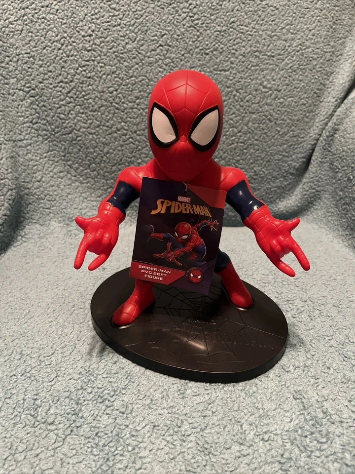 Marvel Spiderman Soft PVC Figure with Sound Avengers - New - Walgreens Ex - 9"  - Image 1 of 1