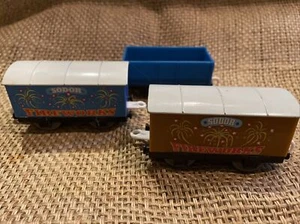 Thomas Train & Friends Trackmaster Sodor Fuegos Artificiales Coches Carga Licitaciones Lote 2009 - Imagen 1 de 9