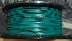 (x2) 22 AWG Gauge Stranded HookUp Wire Blue & Green 500ft+ each UL1007 300 Volts - Picture 1 of 4