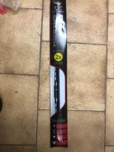 Pair of Piaa 15" 380mm Super Silicone Wiper Blades - Picture 1 of 2