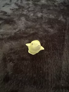 Pollito de cerámica vintage en miniatura - Imagen 1 de 5