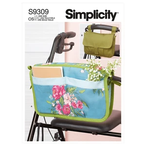 Patron De Couture Simplicité S9309 Chariot De Marche Et Sac - Afbeelding 1 van 4