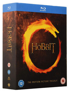 THE HOBBIT Trilogy [Blu-ray Box Set] Motion Picture Complete Collection LOTR