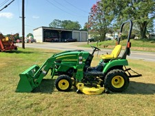 Very Nice John Deere 2305 4X4 Loader Mower Tractor with Only 477 Hours