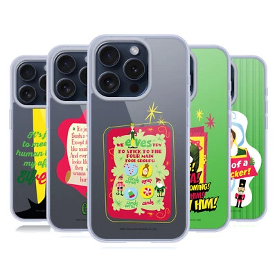 OFFICIAL ELF MOVIE GRAPHICS 1 SOFT GEL CASE FOR APPLE iPHONE PHONES - Image 1 of 4