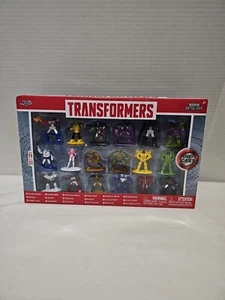 SEALED👉🏻TRANSFORMERS Nano Metalfigs Die-Cast Action Figures 1.65"~Pack Of 18 - Picture 1 of 9