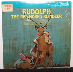 RUDOLPH THE RED NOSED REINDEER (VG+) CAS-1068 VINYL LP RECORD - Imagen 1 de 4