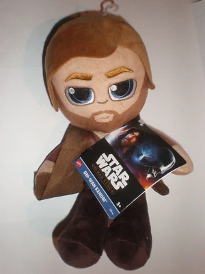 星球大战 OBI-WAN KENOBI STUFFED SOFT PLUSH MATTEL TOY 2022 LUCAS FILM LTD. 9.5 — 第 1/2 张图片