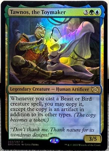 MTG Tawnos, the Toymaker Foil 222 The Brothers' War MTG Card  - Picture 1 of 2