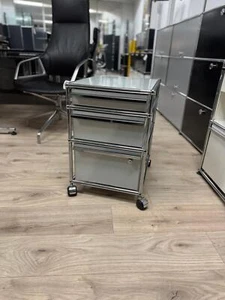 USM Haller - Rollcontainer - Lichtgrau - 3x Schubladen - A733 - Bild 1 von 7