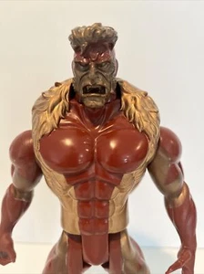 Modellino vintage 1993 Toy Biz Marvel X-Men Gold Deluxe Sabretooth 10" - Foto 1 di 7
