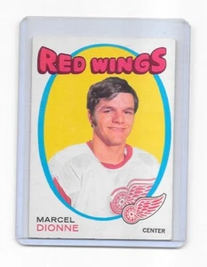 1971-72 O-PEE-CHEE OPC #133 MARCEL DIONNE ROOKIE CARD-DET RED WINGS-REE SHIP WW - Bild 1 von 3