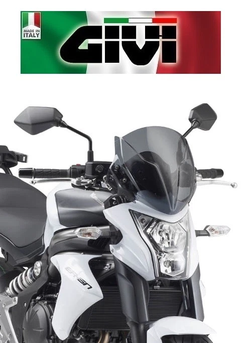 Solo parabrisas transparente KAWASAKI ER6n/6f 650 2012 2013 2014 2015 GIVI Foto 1 de 1