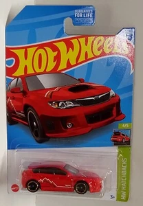2022 Hot Wheels Subaru WRX STi 67/250 HCX04 Hatchbacks 4/5 Red - Picture 1 of 3