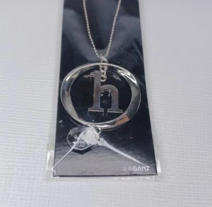 GANZ Initiale Auto Charm Buchstabe H Monogramm silberfarben mit Kristall - Bild 1 von 9