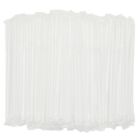 500 pcs Plastic Flexible Drinking Straws, Disposable Individually Wrapped, Clear