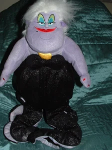 DISNEYLAND PARIS DIE KLEINE MEERJUNGFRAU GROSS 22 ZOLL URSULA PLÜSCHTIER WEICH PUPPE SPIELZEUG - Bild 1 von 8