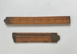 2 reglas Stanley Rules 66 1/2 y 36 1/2 de colección (con pinza) - Imagen 1 de 20