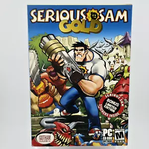 Serious Sam Gold: Bonus Limited Edition, 2003, Small Box, New & Sealed - Picture 1 of 9