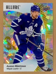 23-24 Upper Deck Allure Auston Matthews YELLOW TAXI Toronto Maple Leafs 2023 - Picture 1 of 2