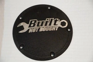 Built OEM Black Primary Clutch Derby Cover - 99-17 Harley Twin Cam 60769-06 - Picture 1 of 3