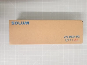 Solum Newton M3 2.9 Inch Digitales Preisschild 20 Stück (12€/Stück)_0.5_5 - Bild 1 von 7