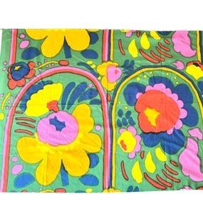 Katsuji Wakisaka for Marimekko Karuselli Fabric 154x100cm Finland Textile - Picture 1 of 10