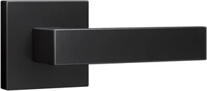 eufy Security Square Door Handle - Easy Installation,Fits All - Matte Black - Picture 1 of 4