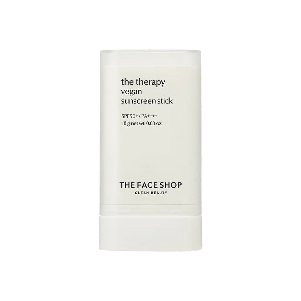 [THE FACE SHOP] Barra de protección solar vegana The Therapy - 18 g (SPF50+ PA++++) Foto 1 de 1