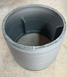 OEM SAMSUNG Dryer Tub Drum Assembly DVG45B6300P Genuine DC97-21492D - Picture 1 of 3