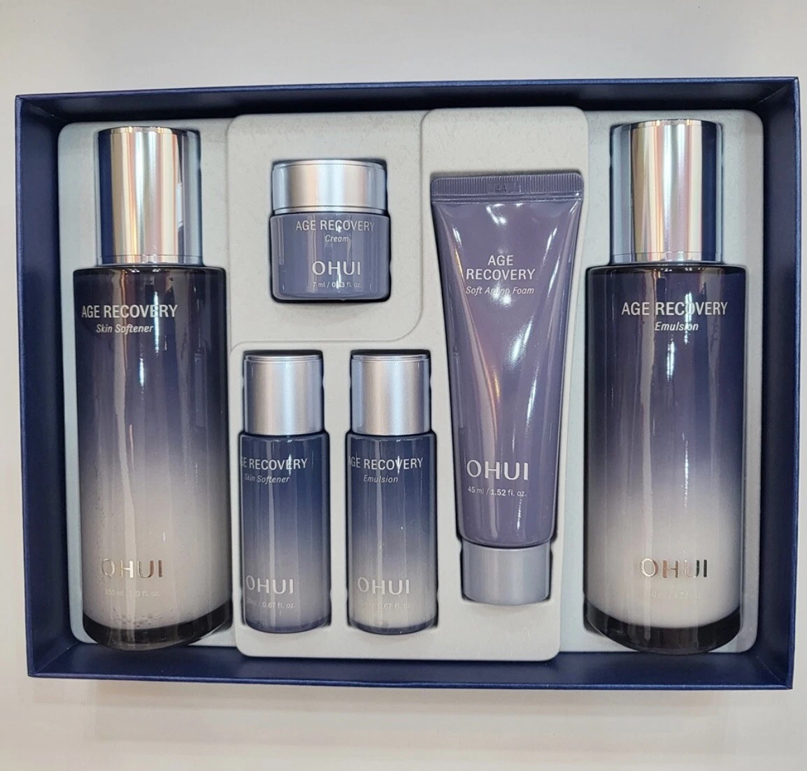 Ohui Age Recovery Set of 2 Anti-aging Wrinkle Dark Spot Whitening