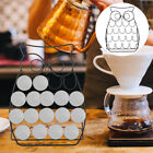  Iron Display Rack Coffee Organizer Owl Holder Espresso Shots Accessories Stand